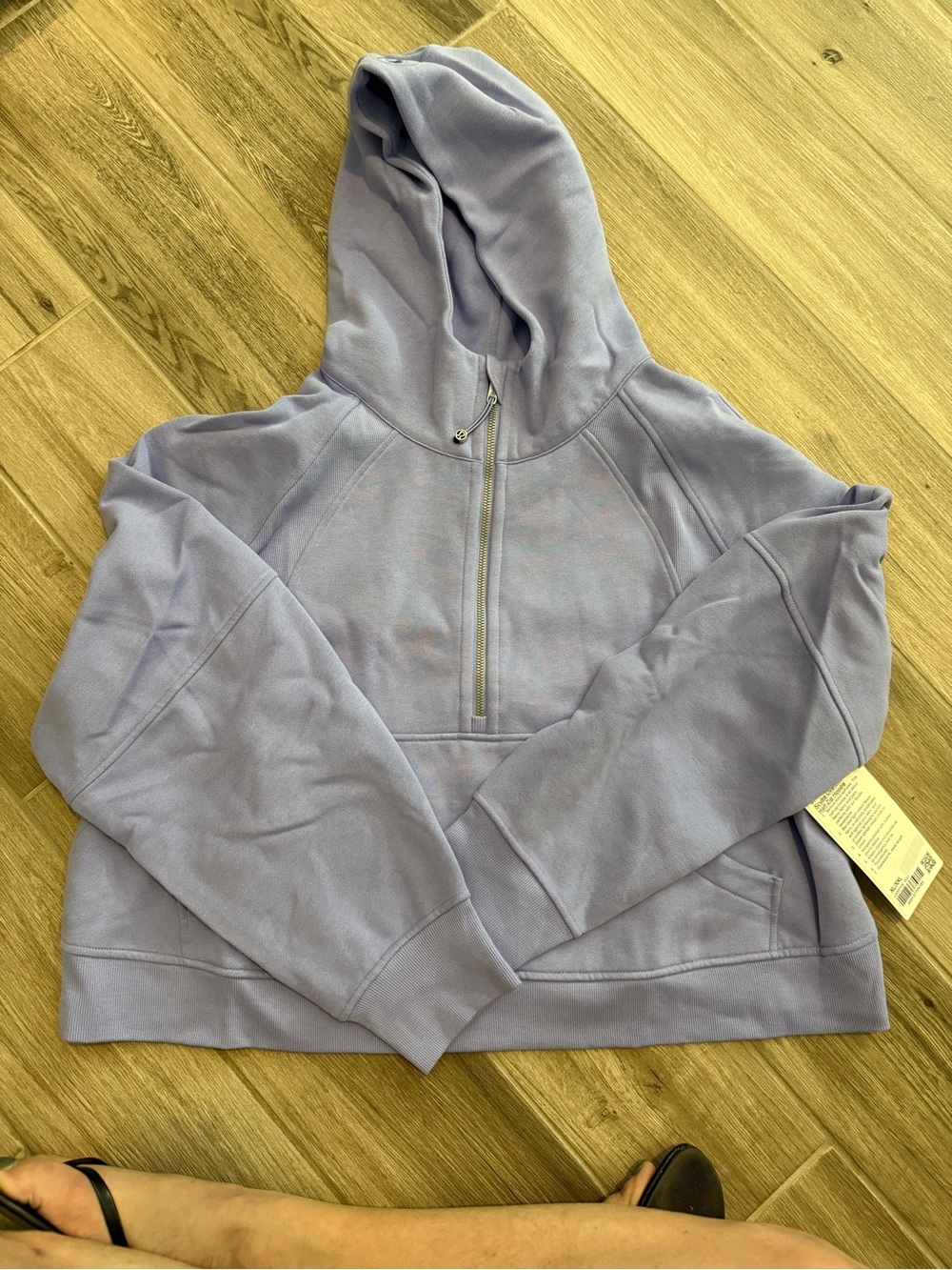 lululemon athletica Lavender Half-Zip Hoodie